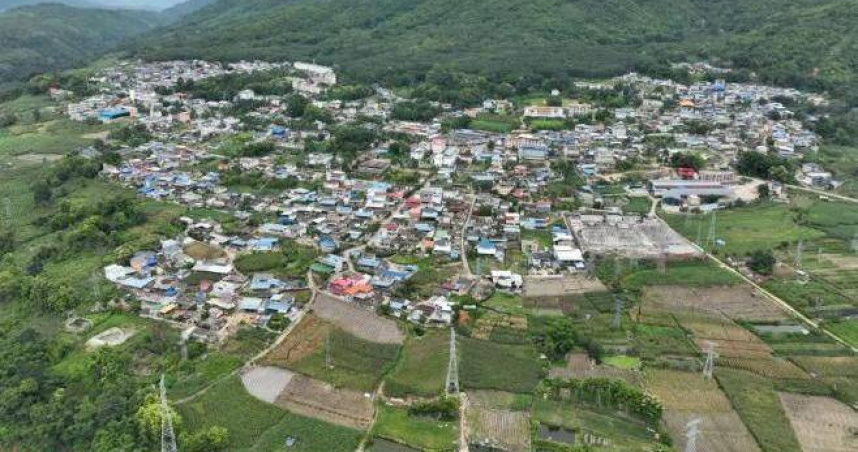 中緬邊境臨滄市滄源縣芒卡鎮。（圖／翻攝自網易新聞）