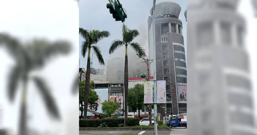 北市中正區中華路一段一處民宅26日上午11時許傳出火警事故。（圖／民眾提供）