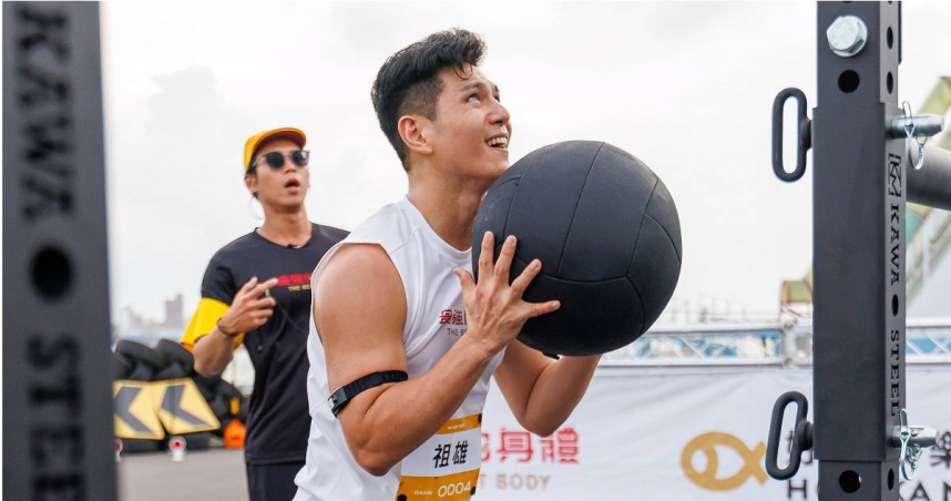 祖雄參加《最強的身體》，主播群一致票選他擁有「最棒的身材」。（圖／好看娛樂提供）