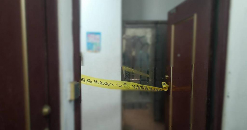 員警在現場拉起封鎖線。（圖／警方提供）