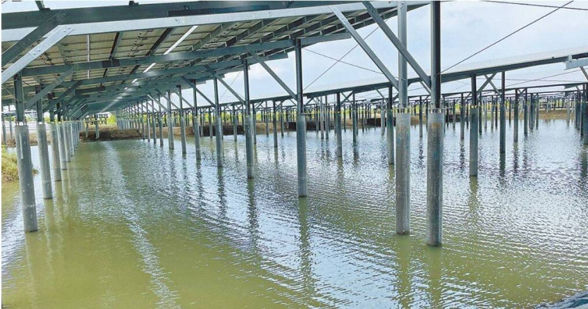 「漁電共生」合法併網養殖案場比率僅4％低得嚇人。圖非指特定案場。（示意圖／報系資料照）