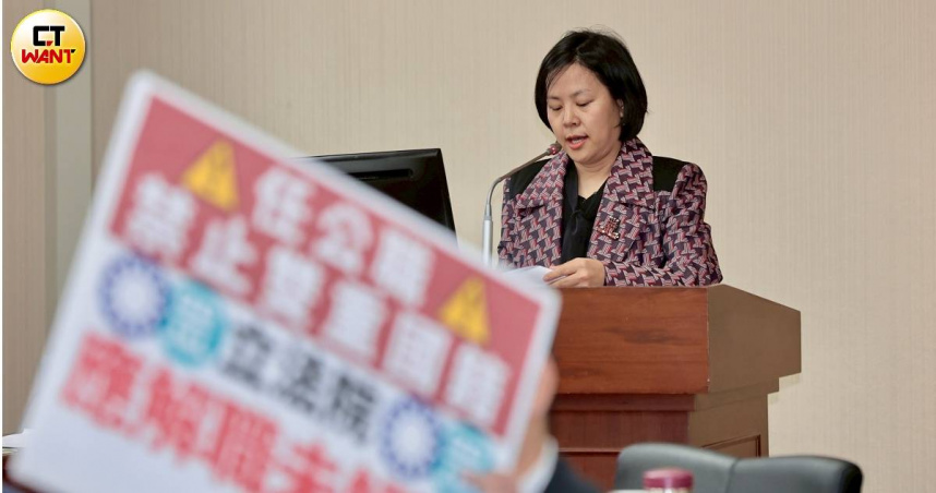 民眾黨立委李貞秀爭議持續延燒，中評會下週將開會討論懲處。（圖／黃耀徵攝）