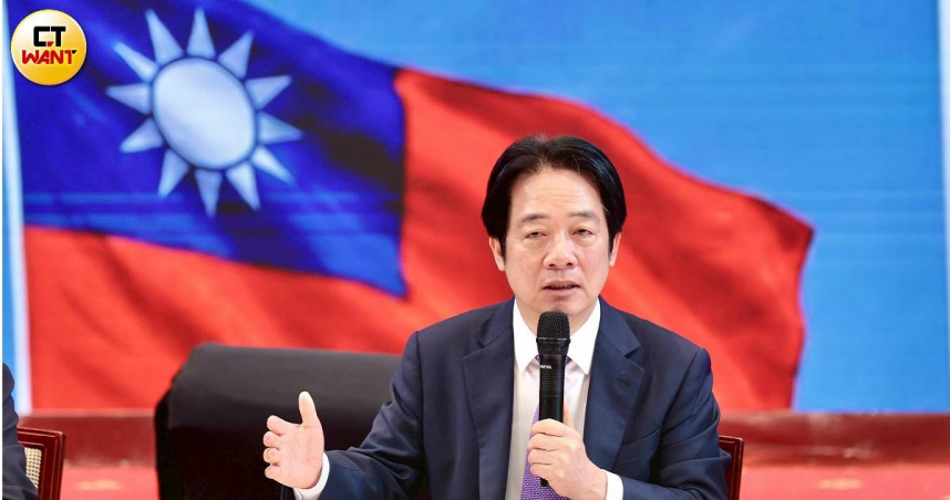 賴清德表示，「和平必須靠實力，而實力必須要靠長期穩健的投資；我們更要展現自我防衛的決心，才能獲得友盟的支持」。（圖／黃耀徵攝）