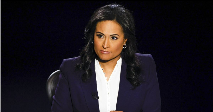 《國家廣播公司》（NBC）知名新聞記者克莉絲汀韋爾克（Kristen Welker）。（圖／達志／美聯社）