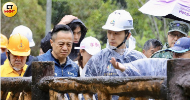 台北市長蔣萬安暫緩選務活動，投入防颱應變工作。（資料圖／方萬民攝）