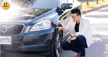 蔣偉文撞車後 找不到新車凹痕