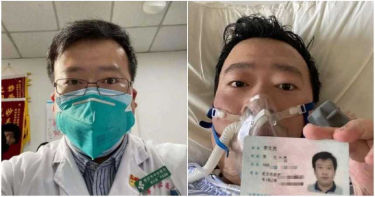 武漢肺炎/疫情「吹哨人」李文亮感染病逝 WHO:我們都應讚揚他