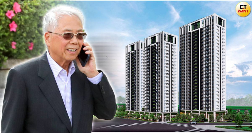 由林陳海創辦的寶佳，雖去年最大案為總銷84億元的「文心樂章」，但今年329檔期將有120億元「勝美上安」推出。（圖／CTWANT資料室、台中市都發局）