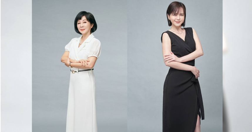 吳淡如（左）與簡沛恩（右）共同代言保健食品。（圖／你滋美得提供）