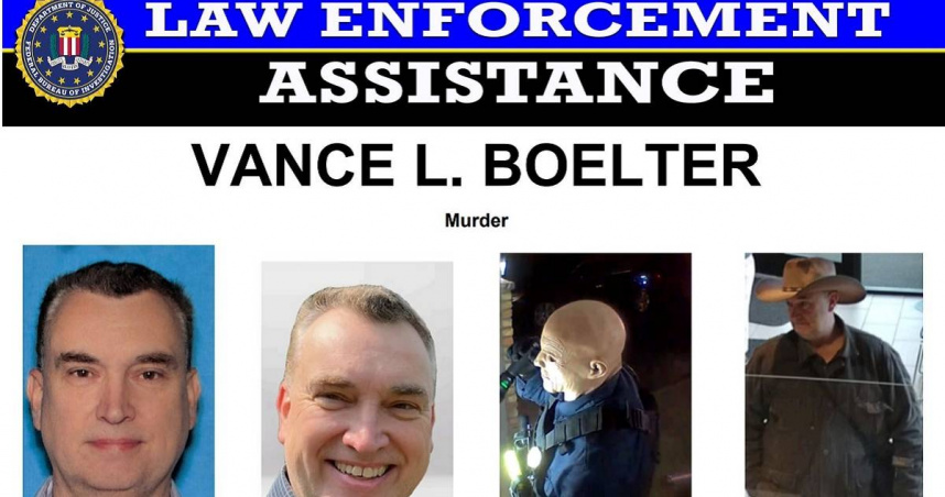 聯邦調查局公開嫌犯博爾特的照片。（圖／FBI）