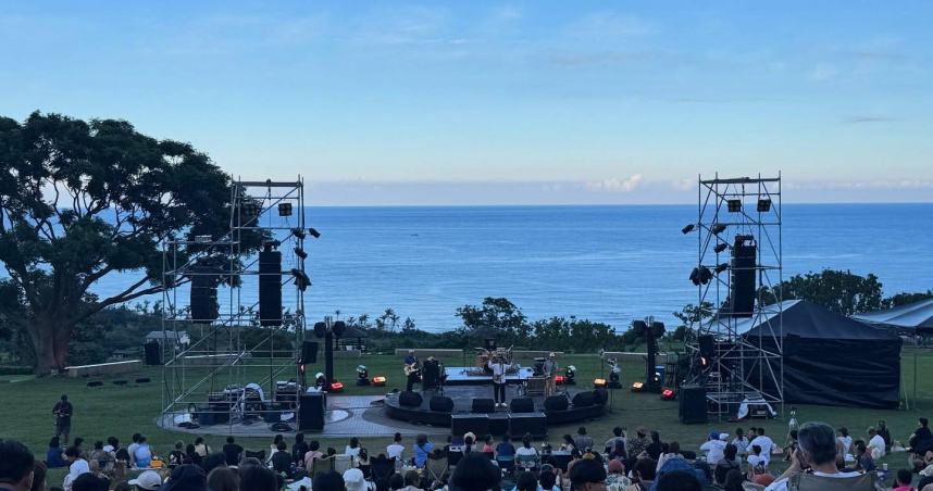 東海岸大地藝術節暨月光海音樂會，近日傳出性別歧視事件。（圖／東海岸大地藝術節臉書）