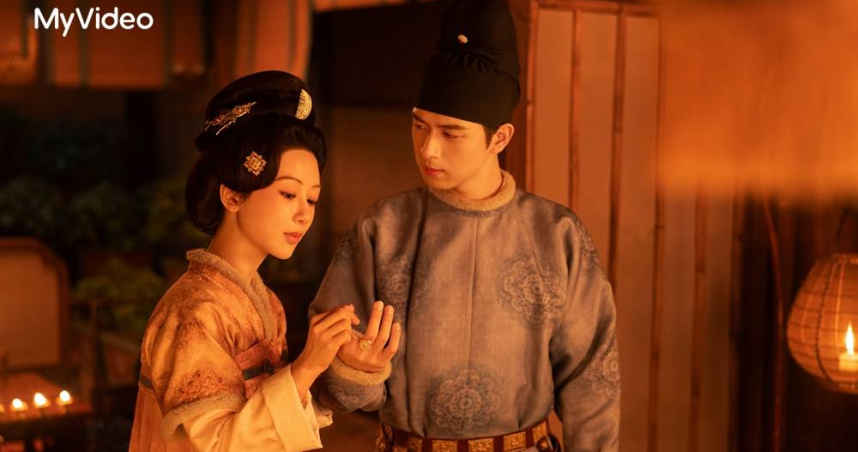 《錦繡芳華》楊紫（左）與李現（右）終於互訴真情。（圖／MyVideo）