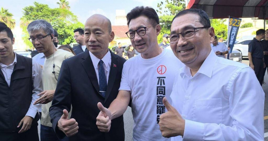 新北市長侯友宜到場助講。（圖／中國時報李京昇攝）