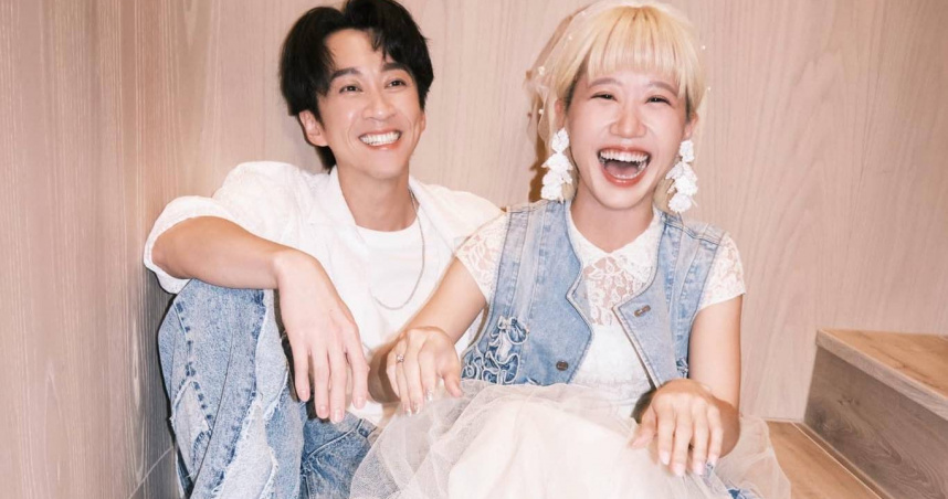 Lulu、陳漢典日前宣布婚訊，兩人一起主持的《綜藝大熱門》也入圍本屆「綜藝節目主持人獎」。（圖／翻攝自Lulu臉書）