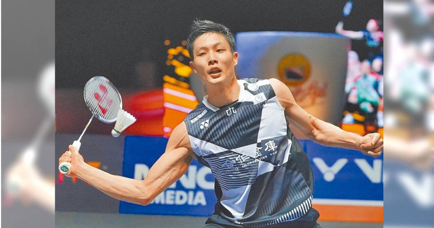 周天成在中國羽球大師賽首輪經過超過1小時的3局對抗，擊敗難纏的印度對手謝提，搶進16強。（圖／達志／美聯社）
