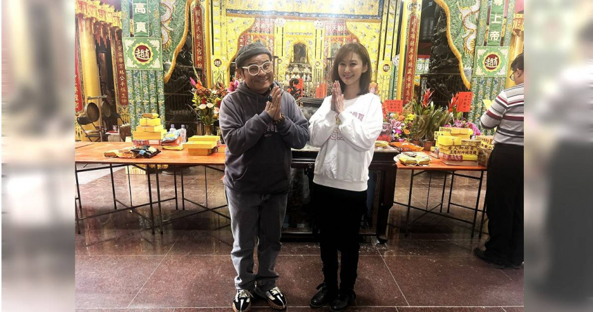 許效舜（左）出外景，被民眾誤以為是澎恰恰，陳珮騏（右）驚喜現身。（圖／公視台語台提供）