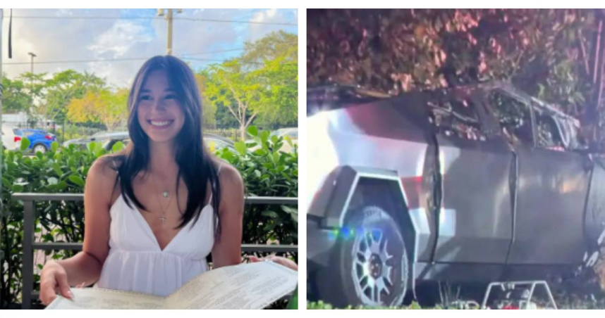 19歲克莉絲塔・塚原（Krysta Tsukahara）在車禍中因車門失靈受困火海，不幸喪生」（圖／翻攝自臉書、KTVU）