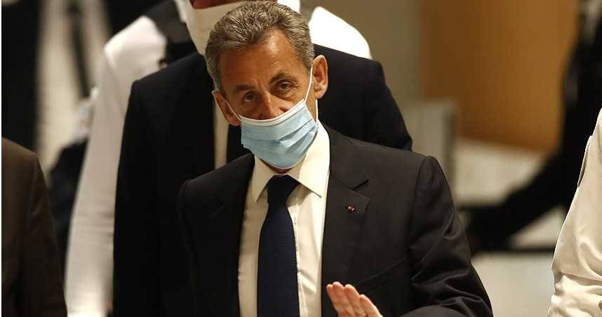 法國前總統薩科吉（Nicolas Sarkozy）。（圖／達志／美聯社）