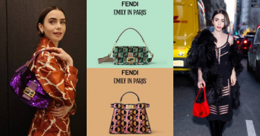 （圖／品牌提供、莉莉柯林斯IG）