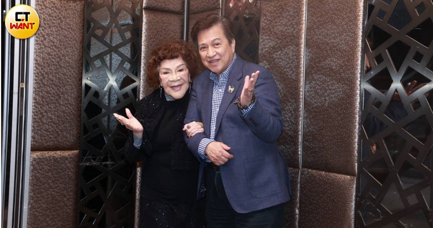 周遊、李朝永出席「財團法人中華民國關懷演藝人員基金會2026春節聯歡餐會」。（圖／蘇聖倫攝）