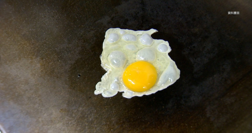 早餐不少人離不開蛋，不過現在想加顆蛋 ，隨隨便便都得花10-15元。（圖／東森新聞）