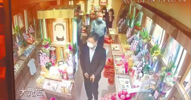 練台生快閃上香未道歉 議員批:在家屬身上灑鹽