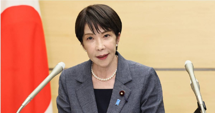 日本首相高市早苗。（圖／達志／美聯社）