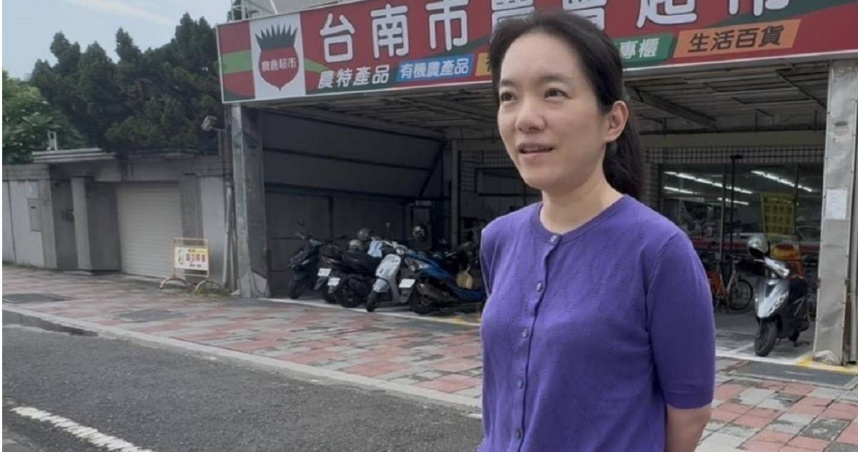 陳幸妤現身回應婚變風波，其神情輕鬆、言語幽默。（圖／報系資料照）