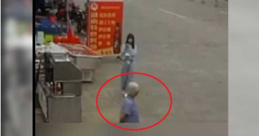 8旬嬤遭狗鍊掃腿!頭高速撞地慘死 女童聽「碰一聲」嚇傻逃跑