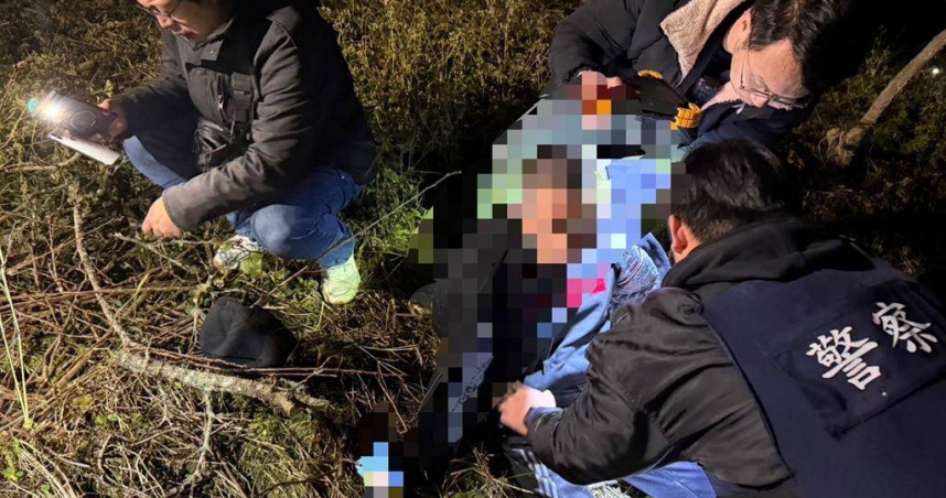 宜警在苗栗山區抓到開槍的簡姓犯嫌。（圖／報系資料照）