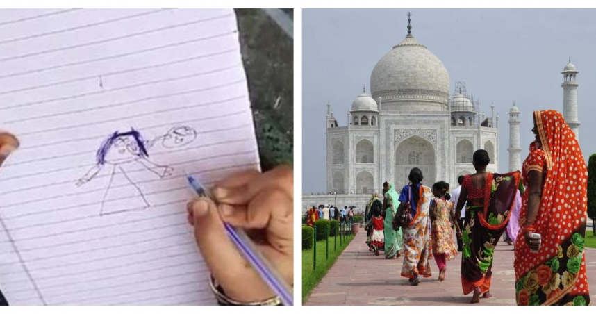 27歲人妻在家中身亡，4歲女兒畫畫披露「凶手是爸爸」。（圖／翻攝X、Pixabay）