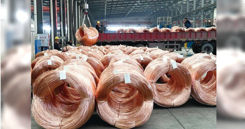 美國商務部日前決定對韓國加工中國產材料後出口的鋁製電線、電纜產品徵收反傾銷稅和反補貼稅，形同加徵86.23％關稅。（示意圖／中新社）