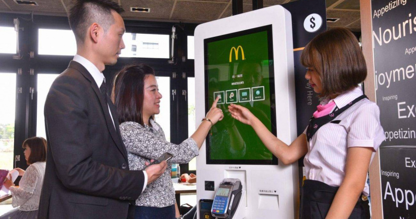 麥當勞宣導使用點餐機，卻惹怒民眾。（圖／麥當勞官網）