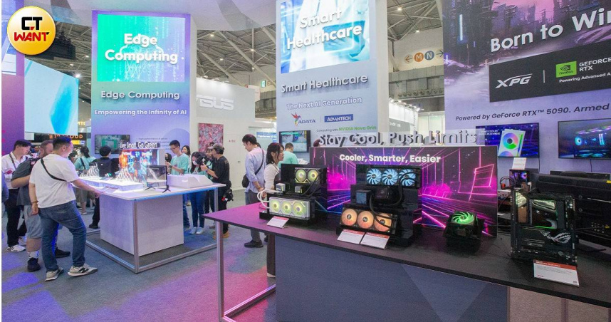 台灣因AI潮流帶動，今年上半年出口成績一枝獨秀。（圖／黃威彬攝）