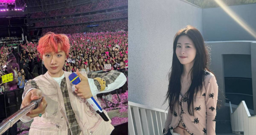 汪蘇瀧、張碧晨。（圖／翻攝微博）