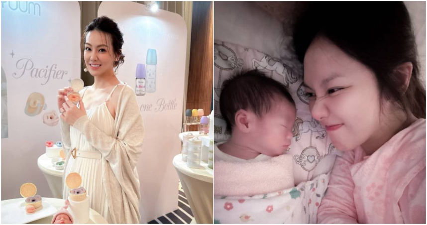 劉雨柔今日在IG發文，表示產女至今有太多人出於善意給予育兒建議，卻有部分人士逾越「建議」的分際，讓她覺得不堪其擾。（圖／翻攝IG／lyvonne0526）