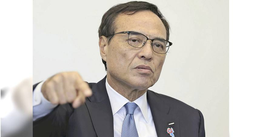 日本三得利會長兼最高經營責任者新浪剛史。（圖／達志／美聯社）