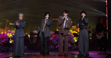 邱鋒澤（右1）透露私下仍有跟陳零九聯繫。（圖／文總提供）