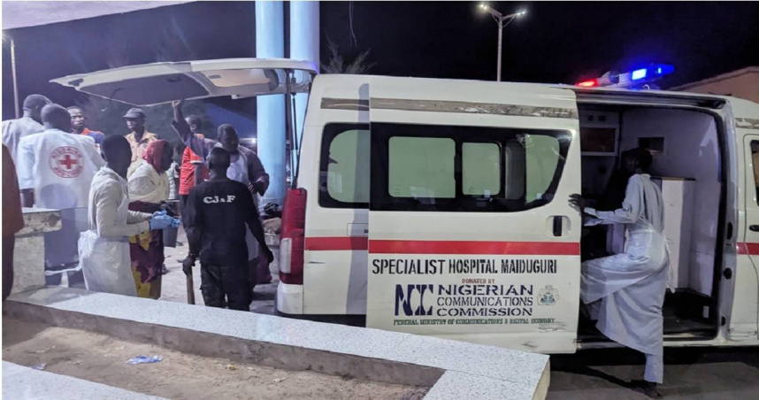 奈及利亞東北部波諾州邁杜古里發生多起自殺攻擊事件。（圖／達志／美聯社）