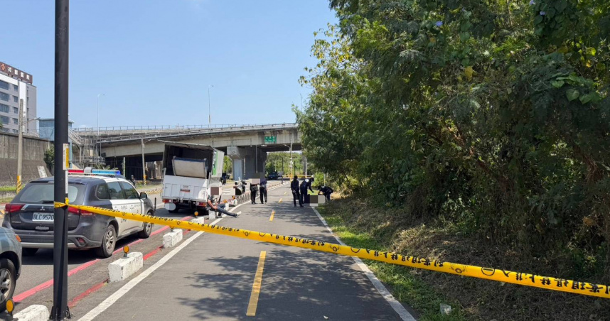 新北市三重區18日上午發現浮屍，警方調查後確認死者為11日失聯的17歲女高中生。（圖／翻攝畫面）