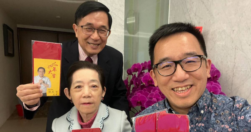 陳水扁常透過Threads分享日常生活。（圖／翻攝臉書／陳致中）