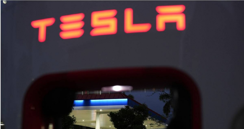 美國電動車龍頭「特斯拉」（Tesla）。（圖／達志／美聯社）