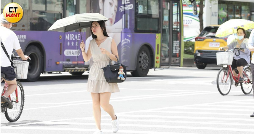 週末天氣回穩，最高溫超過30度。（圖／劉耿豪攝）