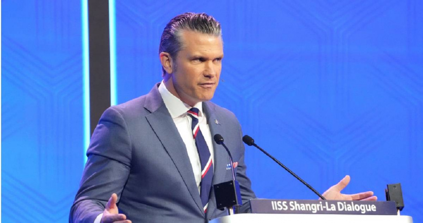 美國國防部長赫格塞斯（Pete Hegseth）。（圖／達志／美聯社）