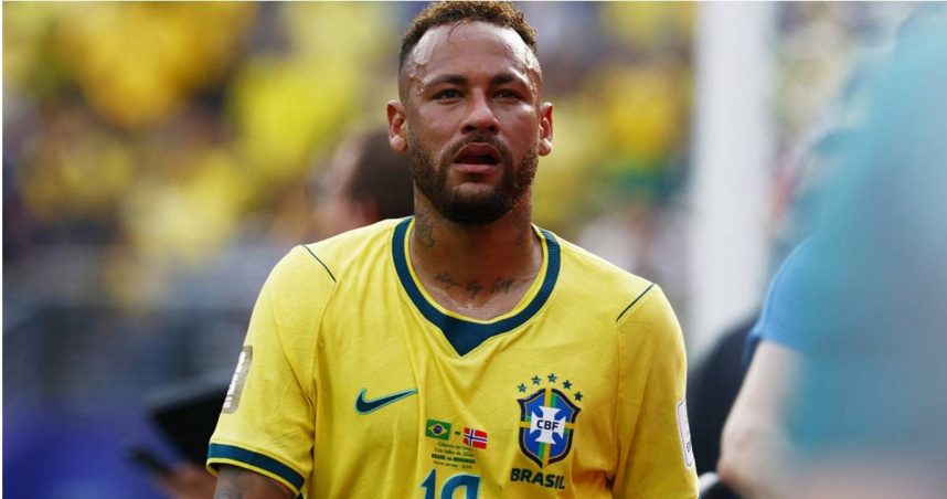 巴西足球國家隊陣中頭號球星內馬爾（Neymar）。（圖／達志／路透社）