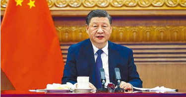 大陸東航客機21日發生墜毀事故，大陸國家主席習近平指示啟動應急機制、全力組織搜救。（圖／新華社）