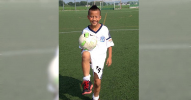 在西班牙發光發熱的袁永誠，從小因台灣足球環境匱乏，獨自離鄉背井，挑戰旅外的足球夢。（圖／讀者提供）