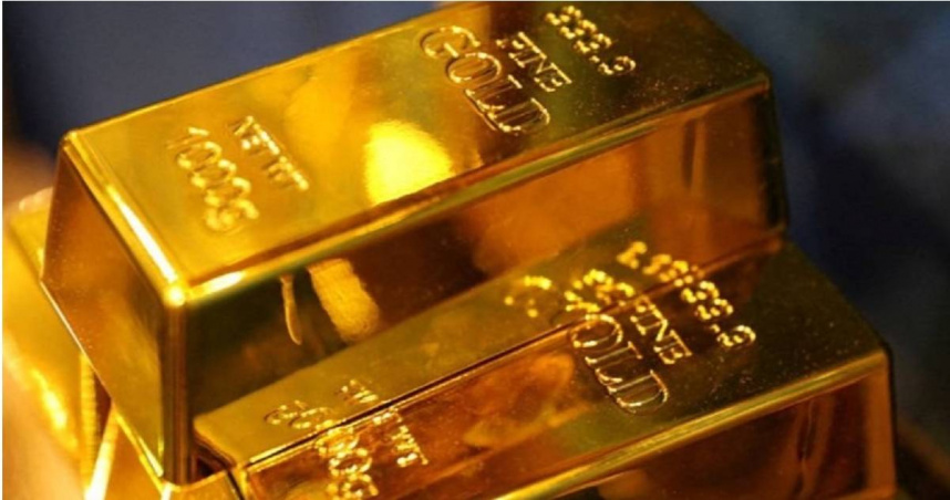 避險需求大增拉抬黃金價格回升。（圖／報系資料照）