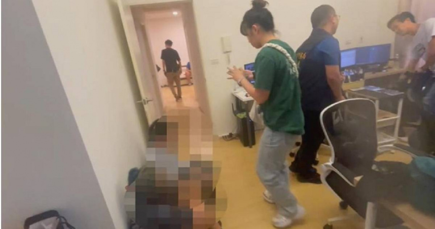 警方在3縣市破獲9處機房，15人替博弈集團洗錢高達23億，後續全被移送偵辦。（圖／翻攝畫面）