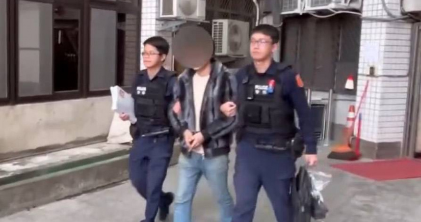 樹林警循線鎖定陳姓詐騙車手，並在拘提過程中搜出毒品，訊後移送地檢署偵辦。（圖／翻攝畫面）